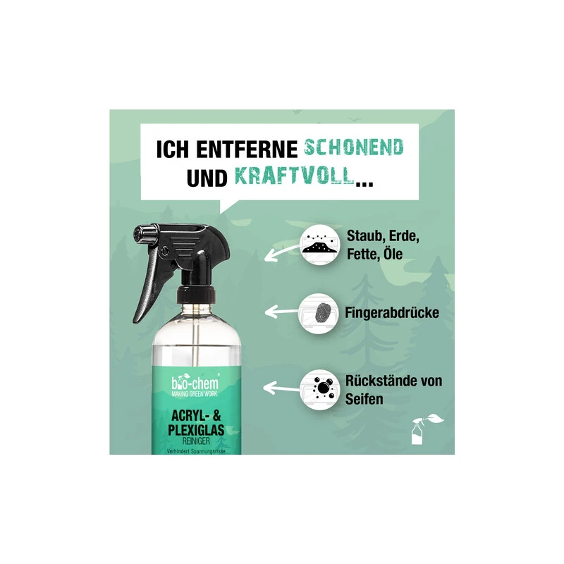 Bio-Chem Acryl- Und Plexiglasreiniger 750 Ml Mit Sprühkopf 3 Bio-Chem Acryl- Und Plexiglasreiniger 750 Ml Mit Sprühkopf - Image 3