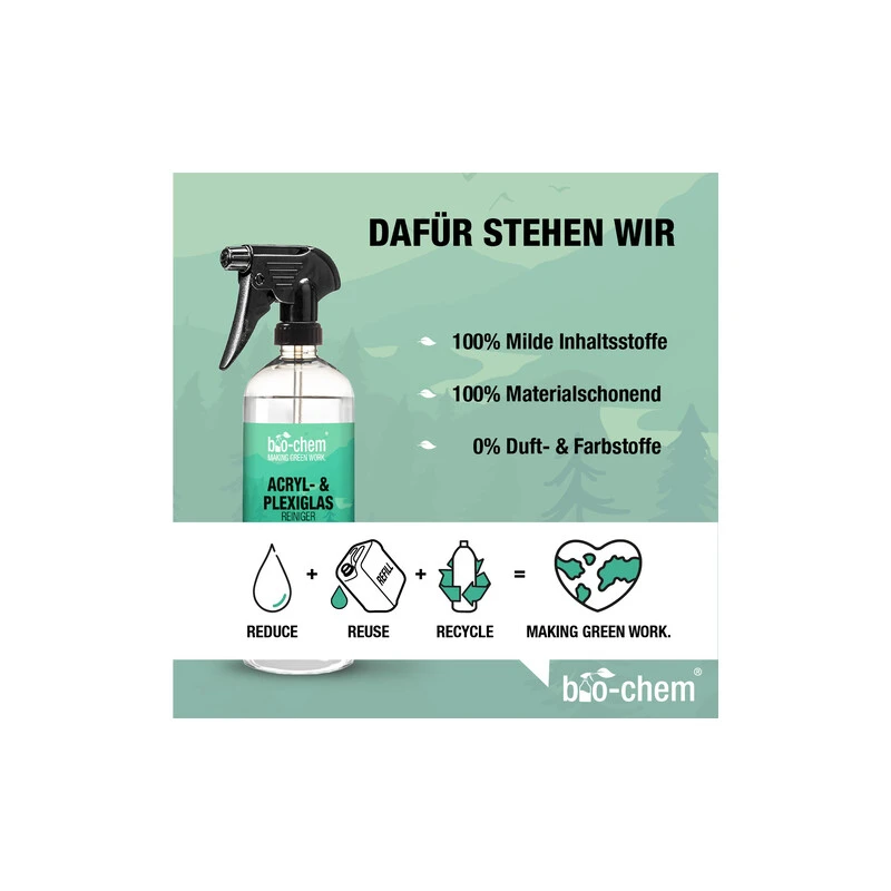 Bio-Chem Acryl- Und Plexiglasreiniger 750 Ml Mit Sprühkopf 5 Bio-Chem Acryl- Und Plexiglasreiniger 750 Ml Mit Sprühkopf - Image 5
