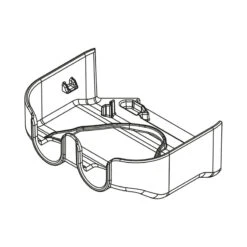 Bosch Abdeckkappe Kabelseitig; Montage Der Rail Oberhalb Der PowerTube BBP37YY