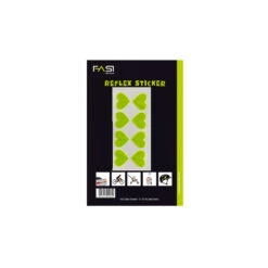 Fasi Reflektierende Herz Selbstklebend Gelb