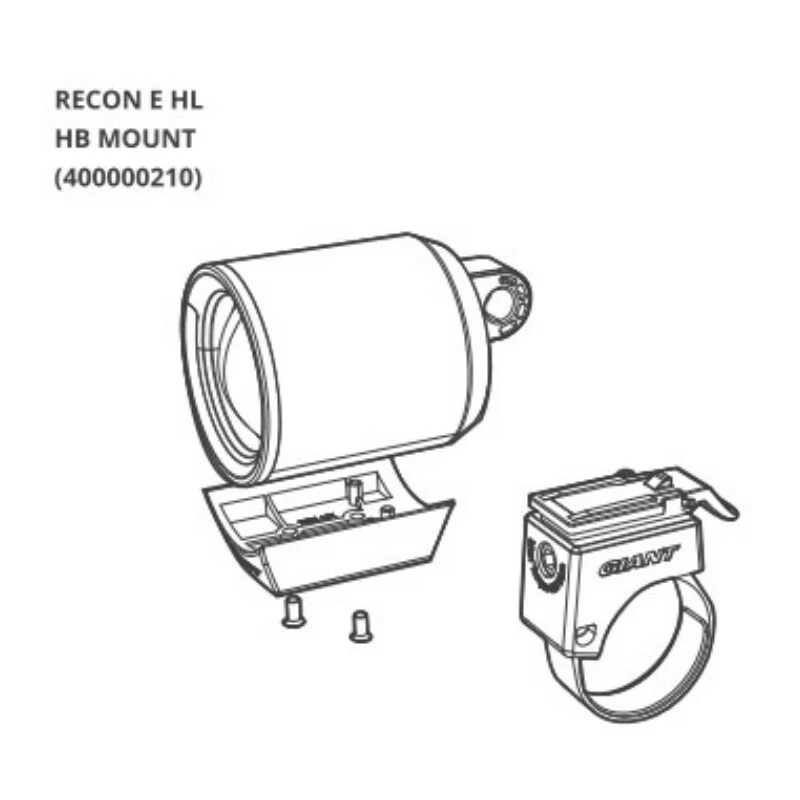 Giant Beleuchtung / Recon-E HL - Lenkerhalterung Zentral Halterung Für Zentrale Montage Am Vorbau 2 Giant Beleuchtung / Recon-E HL - Lenkerhalterung Zentral Halterung Für Zentrale Montage Am Vorbau - Image 2