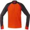 Gore Fusion Trikot Lang, Orange/braun