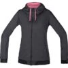 Gore Power Trail Lady WS Soft Shell Hoody, Braun/schwarz