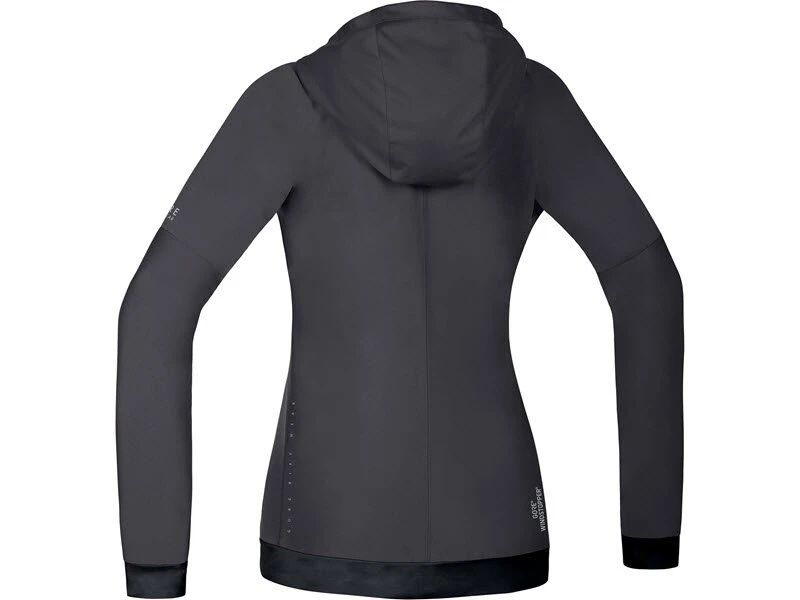 Gore Power Trail Lady WS Soft Shell Hoody, Braun/schwarz 2 Gore Power Trail Lady WS Soft Shell Hoody, Braun/schwarz - Image 2