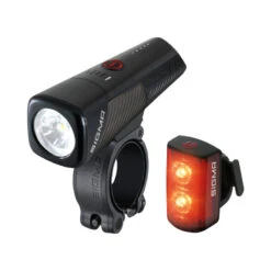 SIGMA Lampe BUSTER 800 / RL 80 USB Set, 19830, Schwarz, 800 Lumen, USB-Ladekabel