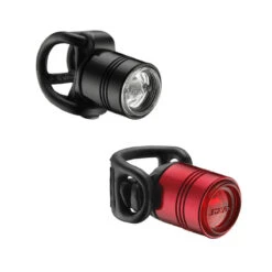 Lezyne Femto Drive Paar Schwarz/rot Y7