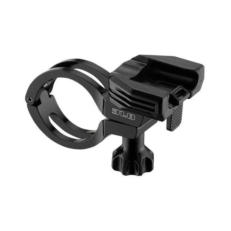 Lezyne LED Handle Bar Mount AL 31.8mm Black 1 Lezyne LED Handle Bar Mount AL 31.8mm Black