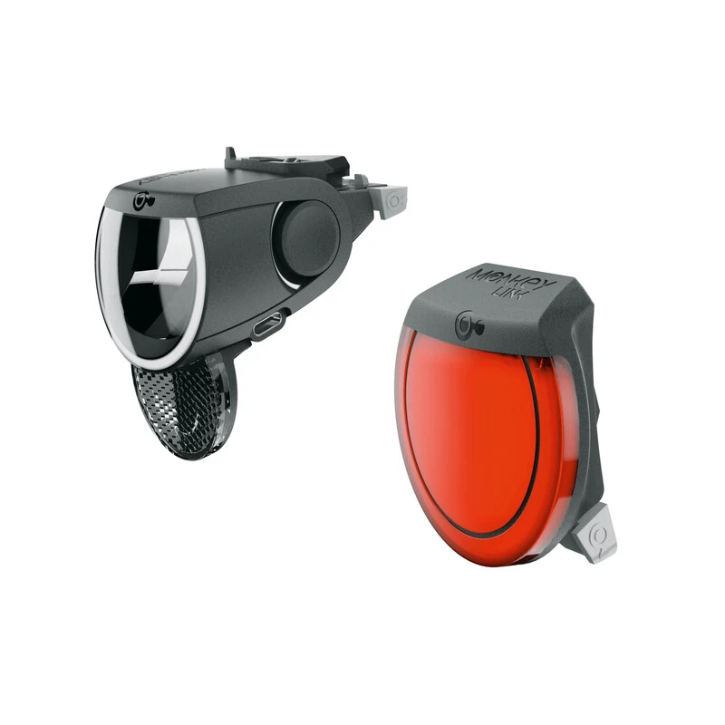MonkeyLink Lichtset Skyelight Front Connect 150 Lux + Rear Connect 1 MonkeyLink Lichtset Skyelight Front Connect 150 Lux + Rear Connect