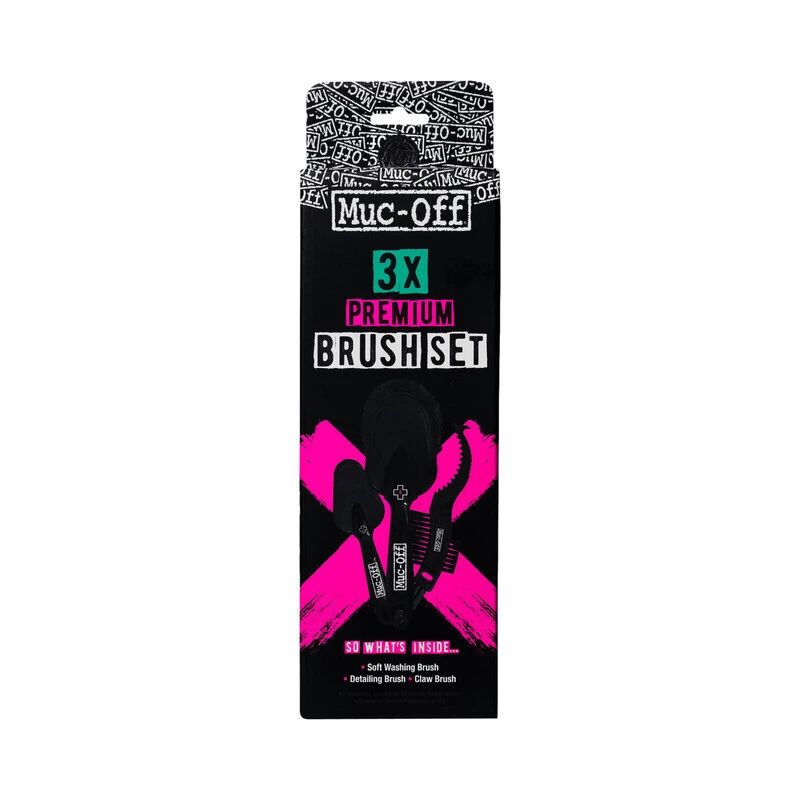 Muc-Off 3x Brush Set Bürstenset 3-teilig 2 Muc-Off 3x Brush Set Bürstenset 3-teilig - Image 2