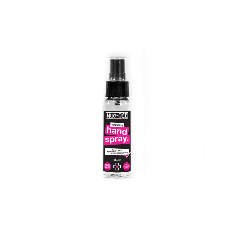 Muc-Off Antibakterieller Desinfektionshandspray 32ml 1 Muc-Off Antibakterieller Desinfektionshandspray 32ml