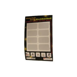 Reflektorfolie Selbstklebend 3M Qualit&auml;t Set &agrave; 8 Stk. Weiss