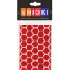 SHIOK! Reflektor Folienset Honeycomb Rot 1 Bogen DIN A6