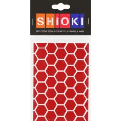 SHIOK! Reflektor Folienset Honeycomb Rot 1 Bogen DIN A6