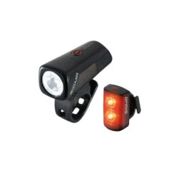 Sigma Lampe BUSTER 400 / RL 80 USB Set, 19630, Schwarz, 400 Lumen, USB-Ladekabel