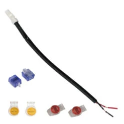 Supernova Anschlusskabel F&uuml;r Yamaha Motor F&uuml;r Anschluss An Yamaha PB-X Antrieben, Mit JST VSLE 02R Stecker, 130 Mm Kabel Inkl. Verbinder Set