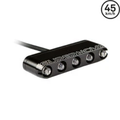 Supernova R&uuml;cklicht M99 Tail Light, 12V Schwarz 45km/h Version, Kennzeichenbeleuchtung, Bremslichtfunktion M&ouml;glich (mit Spezieller Magurabremse)