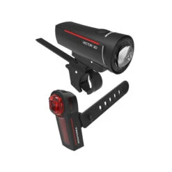 Trelock Beleuchtungs-Set LS 300 I-GO VECTOR 30 + LS 740 I-GO VECTOR REAR
