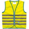 WOWOW Leuchtweste, FUN JACKET KIDS, GELB, S