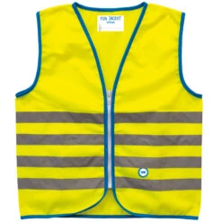 WOWOW Leuchtweste, FUN JACKET KIDS, GELB, S
