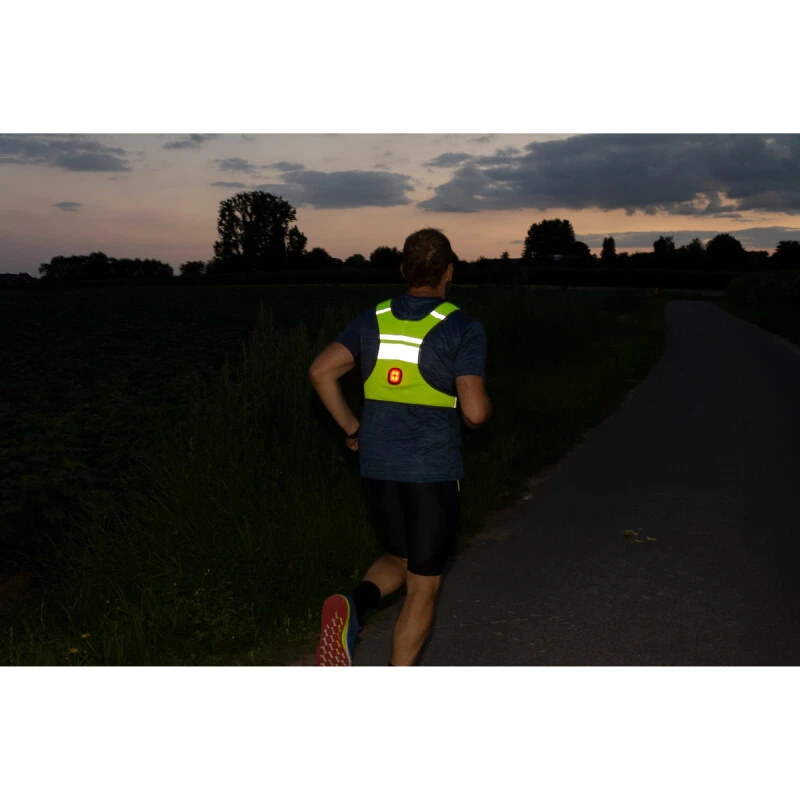 WOWOW Leuchtweste, NOVA Mit LED, Gelb, GELB, XL 2 WOWOW Leuchtweste, NOVA Mit LED, Gelb, GELB, XL - Image 2