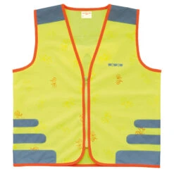 WOWOW Leuchtweste, NUTTY JACKET KIDS, GELB, S