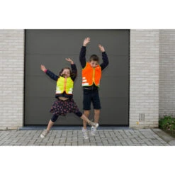 WOWOW Leuchtweste, NUTTY JACKET KIDS, GELB, S -Fahrradteileladen wowow leuchtweste nutty jacket kids gelb s3